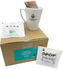 Fairtrade Decaff Enveloped Coffee Bags  50 x 8g
