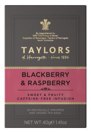 Taylors Blackberry & Raspberry Infusion Tea 1 x 20