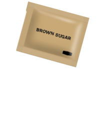 Brown Sugar Sachets 1 x 1000
