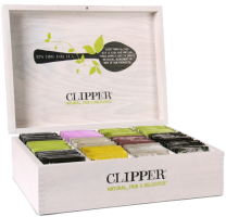 Clipper Wooden 12 Compartment Display Box - Filled