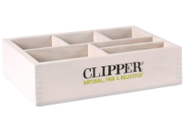 Clipper 6 Compartment Wooden Room Box 