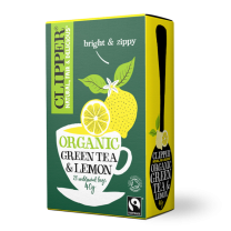 Clipper Organic Fairtrade Green & Lemon Tea 1 x 20
