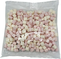 Box of Mini Marshmallows Pink & White - Gluten free - 22 x 150g