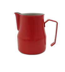 Motta Teflon Foaming Jug - Red (350ml)