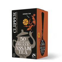 Clipper Fairtrade Organic Assam Tea 1 x 50 