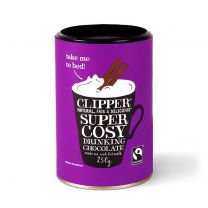 Clipper Super Cosy Fairtrade Hot Chocolate 250g Tub