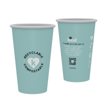 16oz CUPkind Single Wall Compostable Cups 1 x 1000