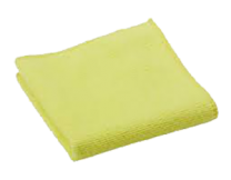 Yellow Microfibre Cloths 1 x 5