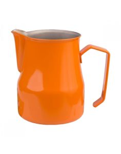 Motta Teflon Foaming Jug - Orange (500ml)