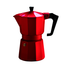 Pezzetti Italexpress 3 Cup Moka Pot Red