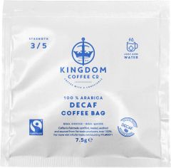 Fairtrade Decaff Enveloped Coffee Bags 50 x 7.5g