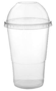 Clear Recyclable  rPET 12oz Smoothie Cups 1 x 1000